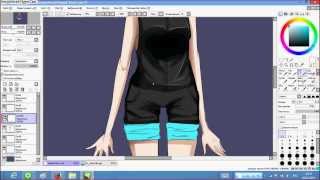 Sketch, line and color-[Paint tool SAI]- speed paint- By Allerosko