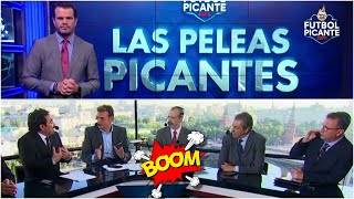 IMPERDIBLE LAS CANDENTES PELEAS de la mesa de PICANTE en las copas del mundo | Futbol Picante