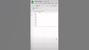 How to CALCULATE AGE in Google Sheets! #shorts