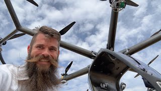 Historic Live Stream eVTOL Flight — YouTube thumbnail