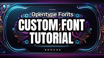 “Create Your Custom Opentype Font: Step-by-Step Design Tutorial”