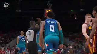 Miles Bridges Gets Ejected For Fighting Ref | Play-in Tournaments | April 13, 2022 |