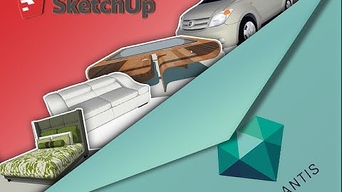 Artlantis: how to import and save objects from sketchup as artlantis objects