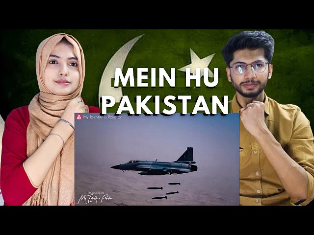 Indian reaction on Main Pakistan Hoon | Pakistan Army Song | BroSis reaction class=