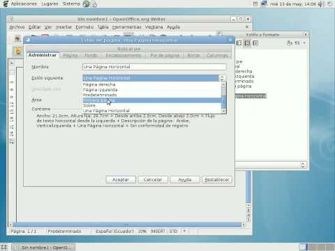 Video: ¿Cómo giro una página en OpenOffice?