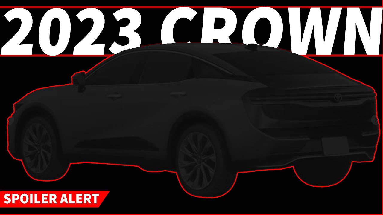 *LEAKED* The All-New 2023 Toyota Crown Design and Powertrains