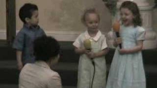 Kid's Sing Jesus Loves Me for Easter 2008
