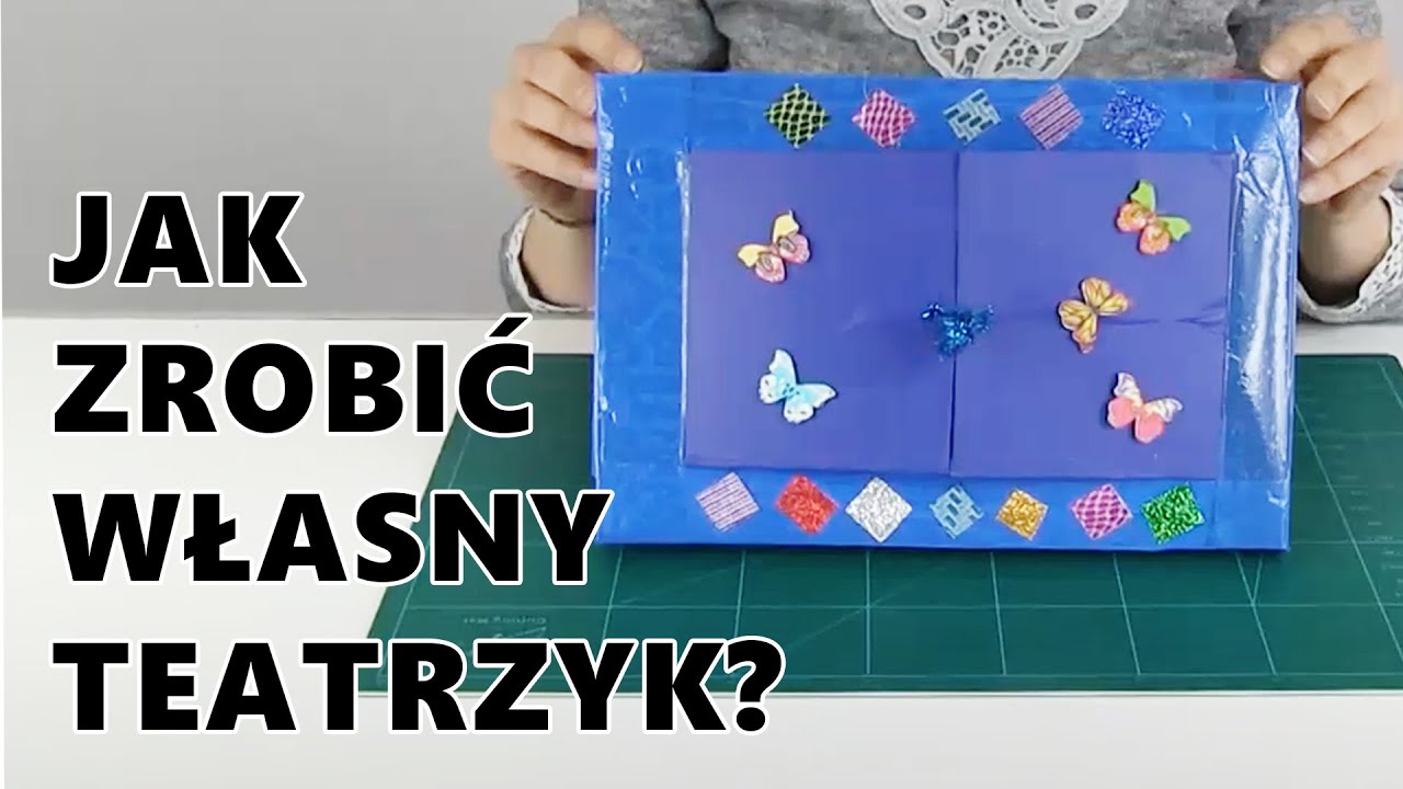 Zrób swój teatrzyk Kamishibai- tutorial - YouTube