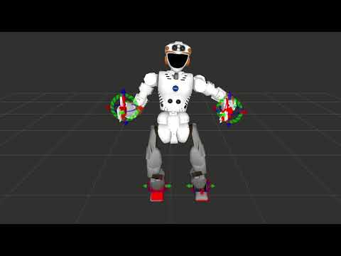 EXOTica Whole-Body Unconstrained Inverse Kinematics - 100% Python