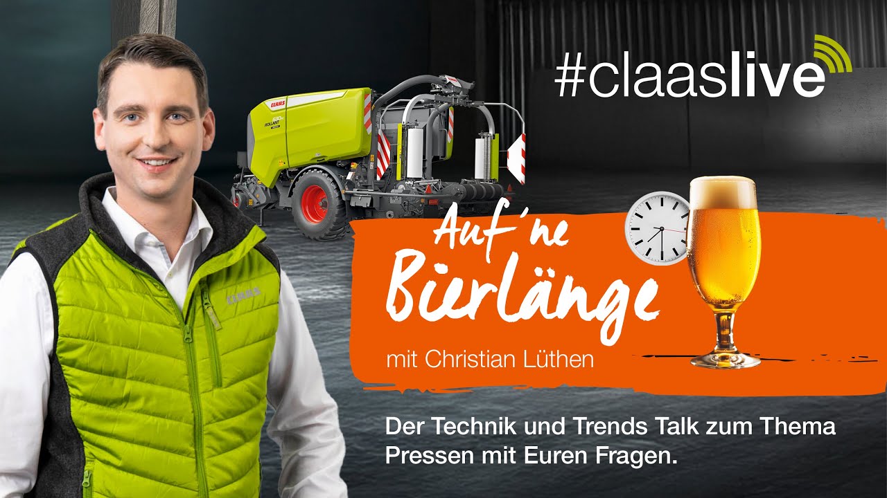 CLAAS | #claaslive | Pressen