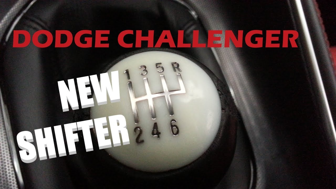 Dodge Challenger Shifter Upgrade - YouTube