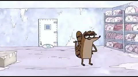 Regular Show/ Freezer scene