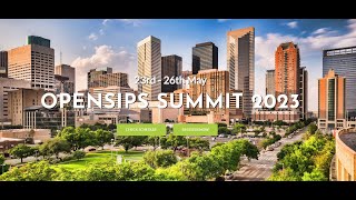 OpenSIPS Summit 2023 in Houston, Day Two