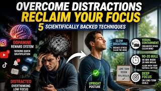 How to Instantly Improve Focus & Beat Distractions | 5 Science-Backed Attention Hacks