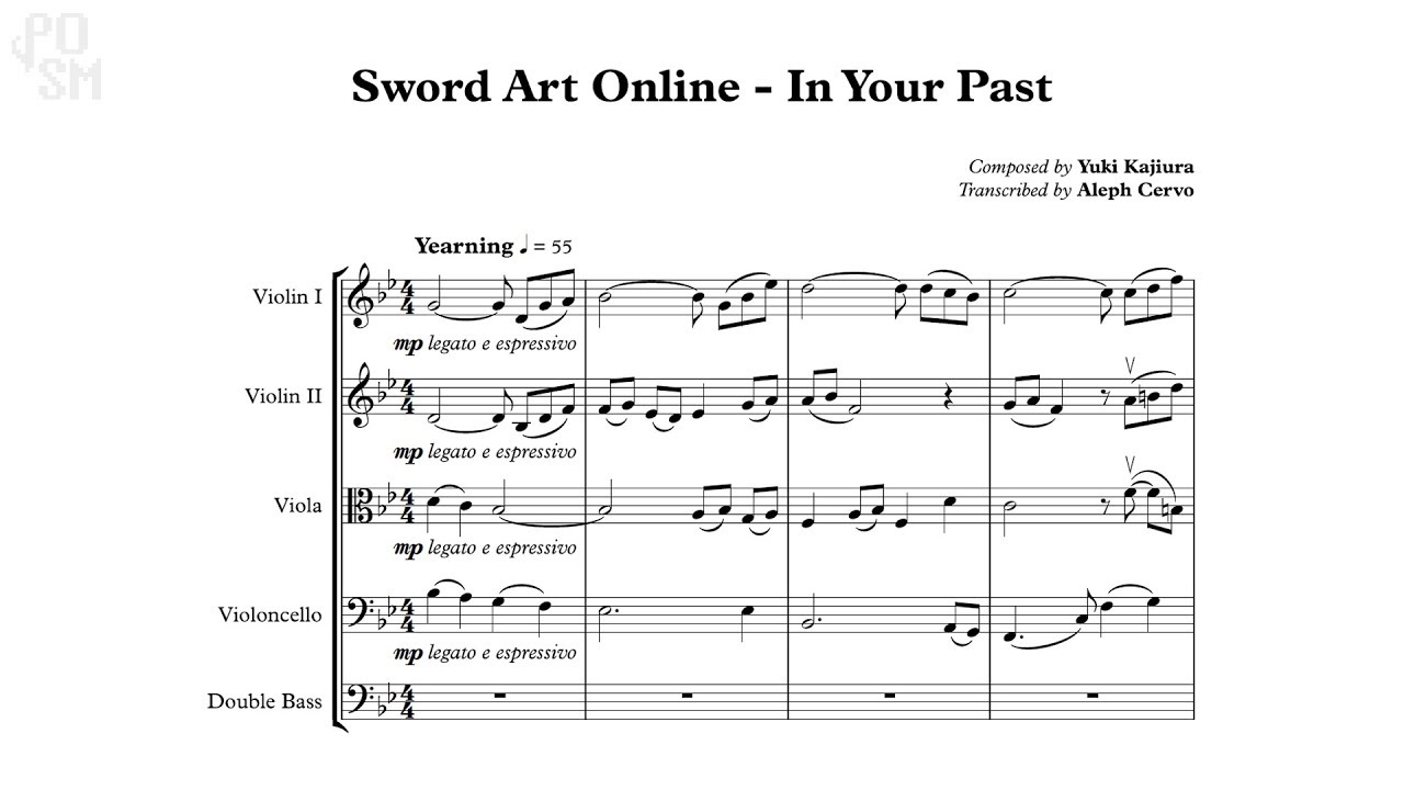 Sword Art Online In Your Past Youtube