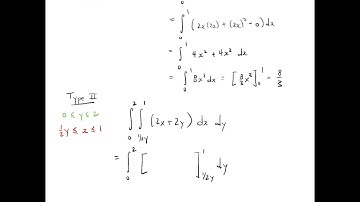 Multivariable Calculus and Probability 5.2 - Double Integrals over General Regions (3 of 4)