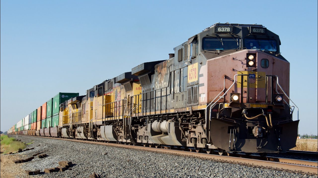 Chasing Union Pacific 6378 on the ZBRLC + 70MPH Pacing! (9/21/24)