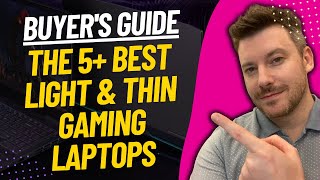 TOP 5 Best Light And Thin Gaming Laptops - Best Light And Thin Laptop Review (2024)
