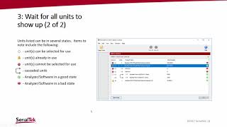 BusXpert Software Info, View Analyzer Status screenshot 1