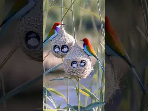 Birds Parents Responsibility towards their children just like us.