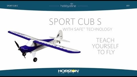 Sport Cub S RTF and BNF with SAFE™ Technology by HobbyZone