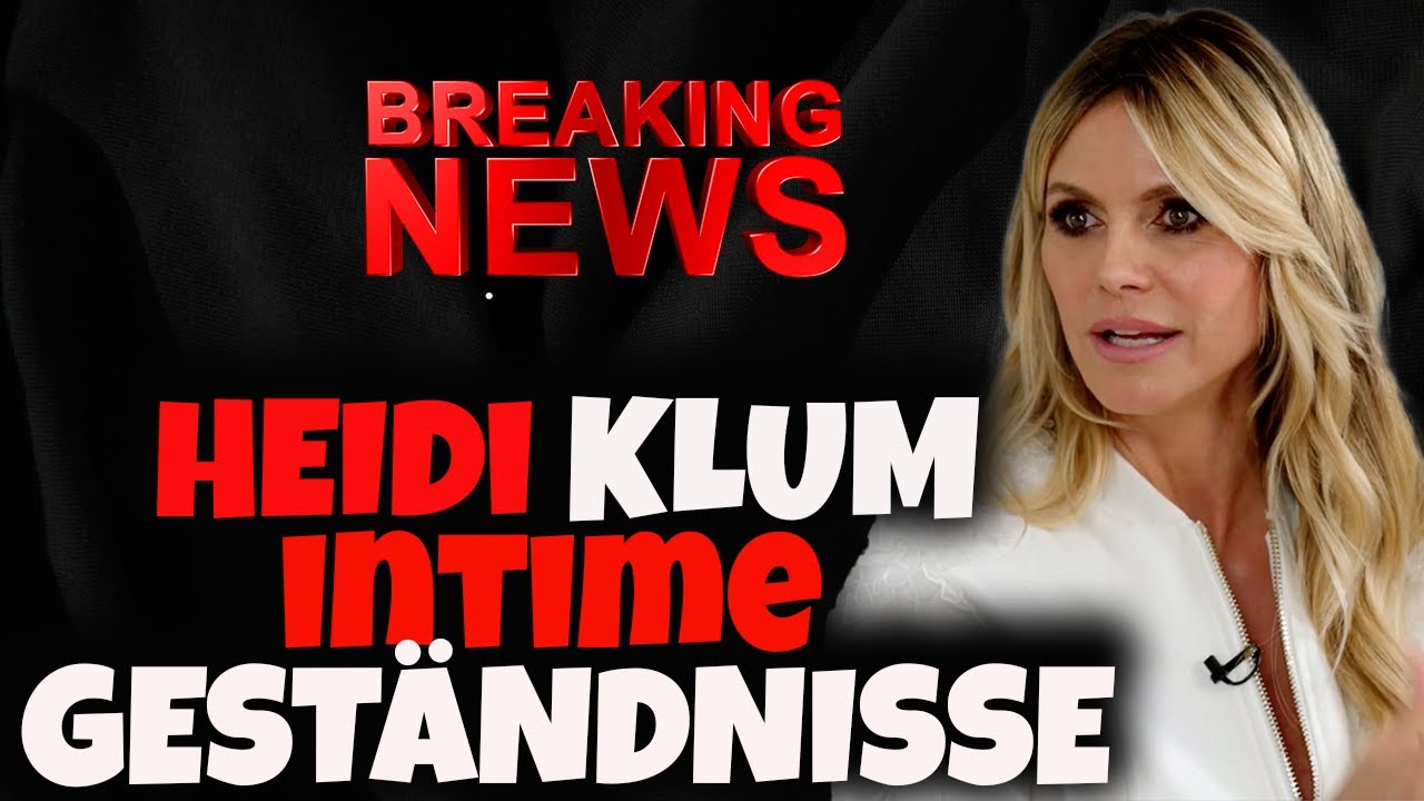 AUSGEPACKT! Heidi Klum: 'das BEREUE ICH!' Heidi ganz privat im Interview! Gossip NEWS