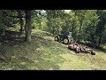 Small-Scale Deforestation - RhinoAg Epic 4155 Batwing Mower