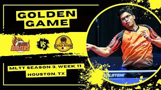 MATCH HIGHLIGHTS: GOLDEN GAME | Atlanta Blazers vs Carolina Gold Rush | MLTT Week 11 (Houston, TX)
