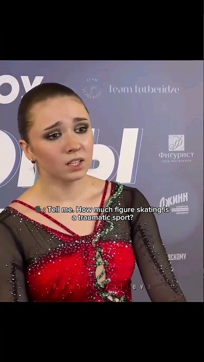Kamila Valieva | Interview💔 - 'How much figure skating is a traumatic sport?'