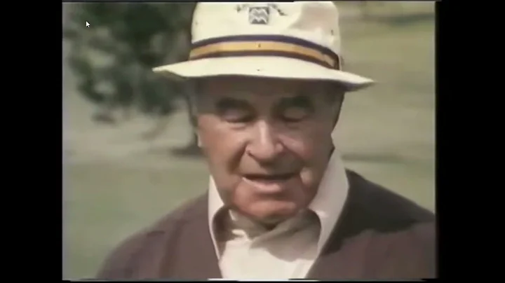 Gene Sarazen - The Man  Who Invented The Sand Wedge