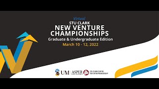 Welcome to the 2022 Stu Clark New Venture Championships: Undergraduate Edition!