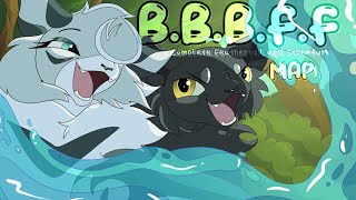 B.b.b.f.f. Complete Feathertail And Stormfur Warrior Cats Map