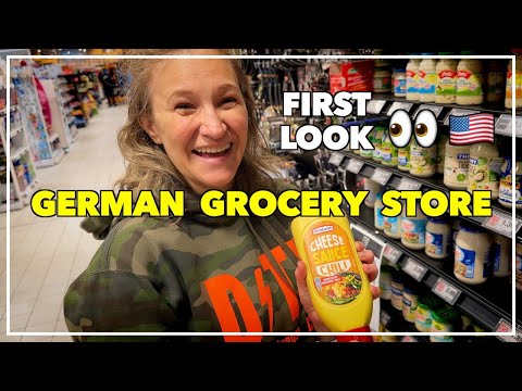 Better than the Commissary?  American's First Look 👀 at German Grocery Store - Edeka Grafenwoehr!