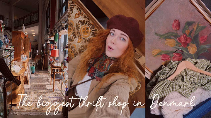 Come with me to the biggest thrift shop in Denmark