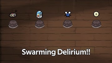 Blue babys gift to Delirium: The SWARM! | The Binding of Isaac: Repentance