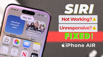 iPhone AIR Siri Not Responding? Fix Hey Siri!