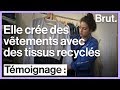 Monia sbouai cre des vtements  partir de tissus recycls