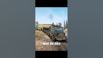 Not lactose intolerant. #shorts #snowrunner