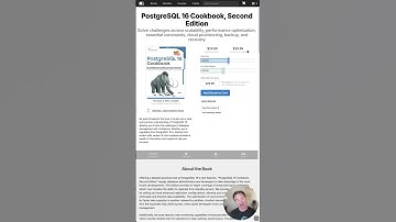 New 📚 Release! PostgreSQL 16 Cookbook, Second Edition #books