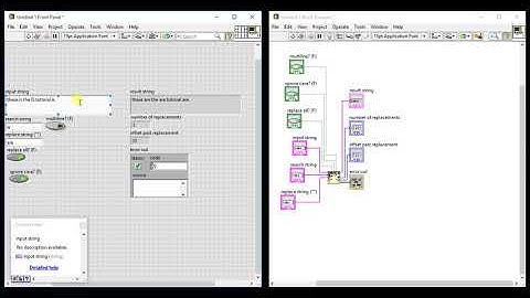 LabVIEW | String Palette 06 - Search and Replace String Part (2)