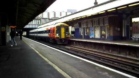 Class 159 003 passes Wimbledon