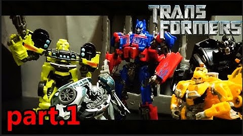 Transformers-Stop Motion-變形金剛-停格動畫-[Revenge of the decepticons]part.1