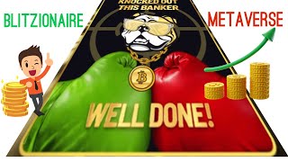 Knocked Out A Banker To Get $$$ For NFT | Blitzionaire Metaverse | Real-time Bitcoin Chart Game screenshot 3