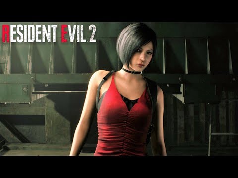 Resident Evil 2 Remake - Ада Вонг преследует Аннет Биркин | Геймплей за Аду Вонг