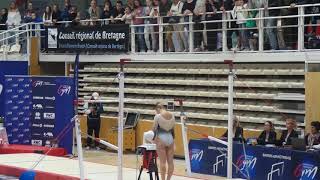 Lorette Charpy (2001) Finale Barres - Championnats de France Elite 2019