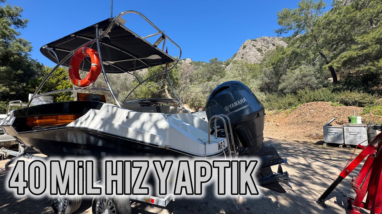 YENİ MOTORUM TAKILDI | Teknenin Altına Bakım Yaptırdık | Part 1 🩵🧿