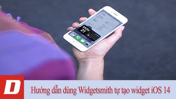 Hướng dẫn dùng Widgetsmith tự tạo widget iOS 14