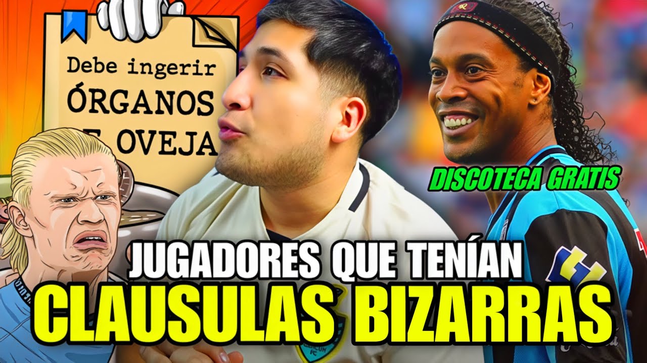 FANODRIC REACCIONA A LAS 10 CLÁUSULAS MÁS EXTRAÑAS DEL FUTBOL 🔥