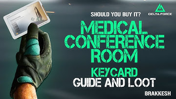 Delta Force - Medical Conference Room Keycard Guide and Loot