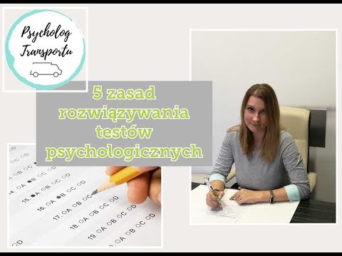 Wideo: Przygotowanie Psychologiczne Do Egzaminów